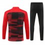 AC Milan 24/25 Red Half Zipper Tracksuit