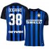 Inter Milan Home 2017/18 #38 Jens Odgaard Soccer Jersey Shirt