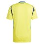 Sweden 2024 Home Yellow Football Shirt