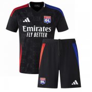 Kids Olympique Lyonnais 24/25 Away Kit (Shirt+Shorts)