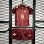 Kids AS Roma 24/25 Home Kit (Shirt+Shorts)