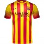 13/14 Barcelona #25 OLAZABAL Away Shirt