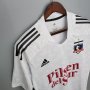 Colo-Colo Soccer Jersey 21-22 Home White Shirt