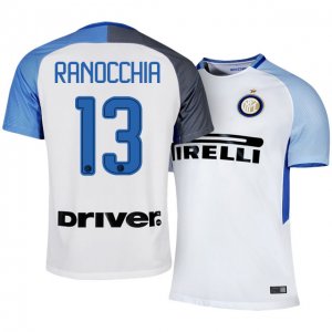 Inter Milan Away 2017/18 #13 Andrea Ranocchia Soccer Jersey Shirt