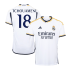 Real Madrid 23/24 Home Soccer Jersey Football Shirt TCHOUAMENI #18