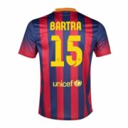 13/14 Barcelona #15 Bartra Home Shirt