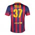 13/14 Barcelona #37 Tello Home Shirt