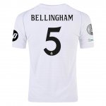 BELLINGHAM #5 Real Madrid 24/25 Home White Shirt