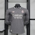 Authentic Real Madrid 24/25 Third Long Sleeve Match Shirt