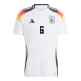 UEFA Euro 2024 Germany Home KIMMICH #6 Soccer Jersey Football Shirt