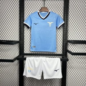 Kids Lazio 24/25 Home Kit (Shirt+Shorts)