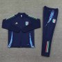 2024 Italy Jacket Suit - Navy Blue