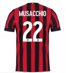 AC Milan Home 2017/18 Musacchio #22 Shirt