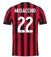 AC Milan Home 2017/18 Musacchio #22 Shirt