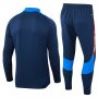 24/25 Juventus Blue Half Zipper TrackSuit