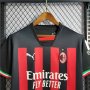 AC Milan 22/23 Home Red&Black Soccer Jersey Football Shirt