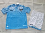 Kids Lazio 2015-16 Home Soccer Kit(Shirt+Shorts)