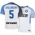 Inter Milan Away 2017/18 #5 Roberto Gagliardini Soccer Jersey Shirt