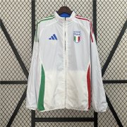 UEFA Euro 2024 Italy Reversible Trench Jacket White/Blue
