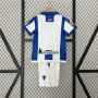 Kids Real Sociedad 24/25 Home Football Kit (Shirt+Shorts)