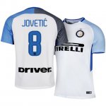 Inter Milan Away 2017/18 #8 Stevan Jovetic Soccer Jersey Shirt