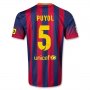 13/14 Barcelona #5 PUYOL Home Shirt