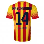 13/14 Barcelona #14 MASCHERANO Away Shirt