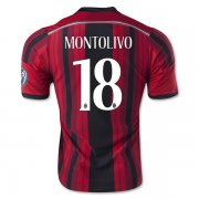 AC Milan 14/15 MONTOLIVO #18 Home Shirt