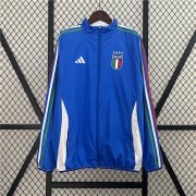 UEFA Euro 2024 Italy Reversible Trench Jacket Blue/White