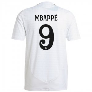 MBAPPE #9 Real Madrid 24/25 Home White Shirt