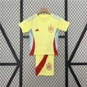 Spain Euro 2024 Kids Away Kit (Shirt+Shorts)