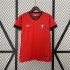 Women's UEFA Euro 2024 Portugal Home Red Soccer Jersey Football Shirt