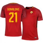 2017/18 Roma Home Maxime Gonalons #21 Shirt