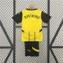 KIDS BORUSSIA DORTMUND 24/25 HOME SOCCER KIT (JERSEY + SHORTS)