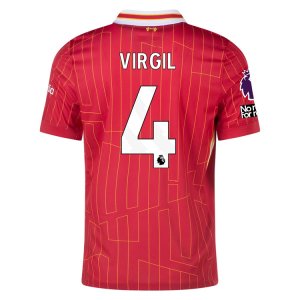 24/25 Liverpool Home Shirt #4 VIRGIL