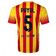 13/14 Barcelona #5 PUYOL Away Shirt