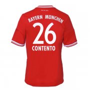 13-14 Bayern Munich #26 Contento Home Shirt