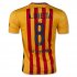 Barcelona Away 2015-16 A. INIESTA 8 Soccer Jersey Yellow