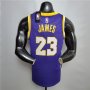 Los Angels Lakers Purple Lebron James #23