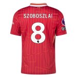 24/25 Liverpool Home Shirt #8 SZOBOSZLA