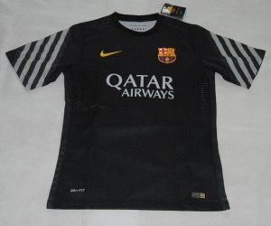 Barcelona 2015-16 Black Goalkeeper Soccer Jersey