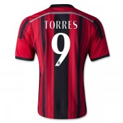 AC Milan 14/15 TORRES #9 Home Shirt