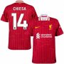 24/25 Liverpool Home Shirt #14 CHIESA