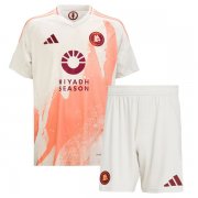 Kids AS Roma 24/25 Away Kit (Shirt+Shorts)