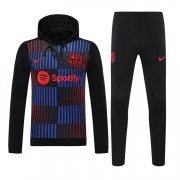 Barcelona 24/25 Black Blue Hoodie