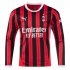 AC Milan 24/25 Home Football Shirt - Long Sleeve