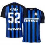 Inter Milan Home 2017/18 #52 Matto Rover Soccer Jersey Shirt