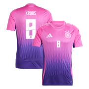 UEFA Euro 2024 Germany Away KROOS #8 Soccer Jersey Football Shirt