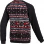 13-14 AC Milan Black Pattern Sweatshirt