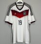 2014 Germany Home GOTZE #19 Retro Shirt